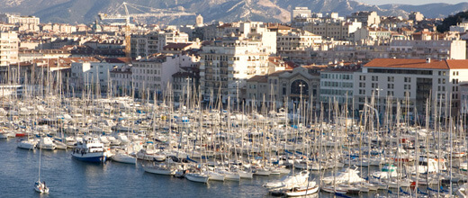 Stadtansicht von Marseille © Merian
